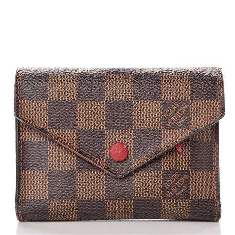 louis vuitton damier ebene long wallet|victorine wallet louis vuitton price.